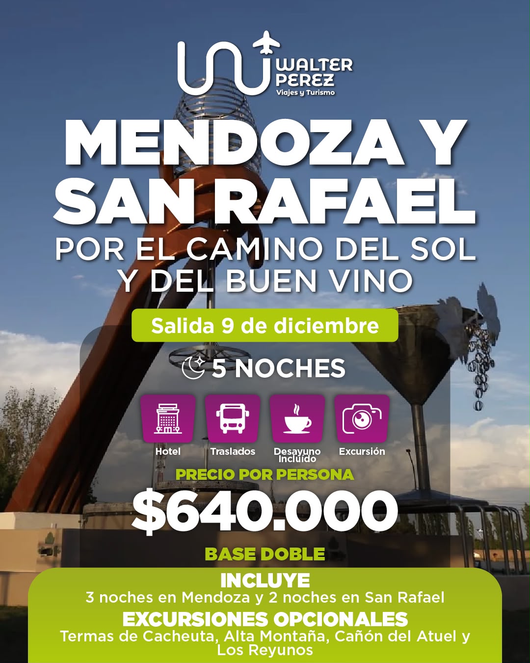 Detalle Mendoza y San Rafael