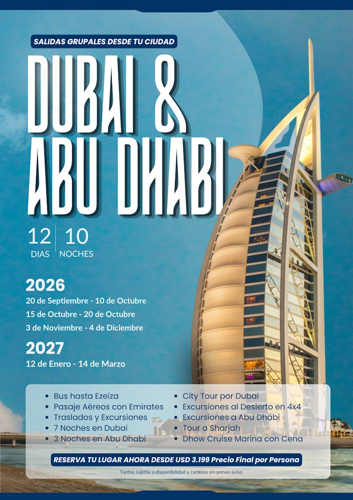 Detalle Dubai y Abu Dhabi